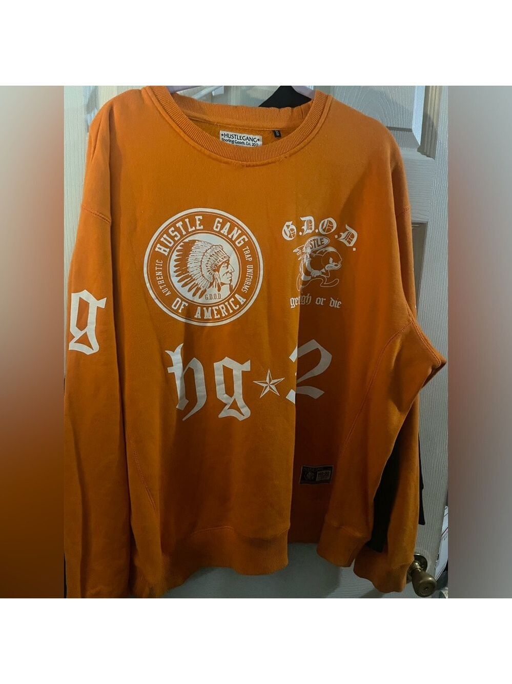 Mens Hustlegang Sweatshirt 3x